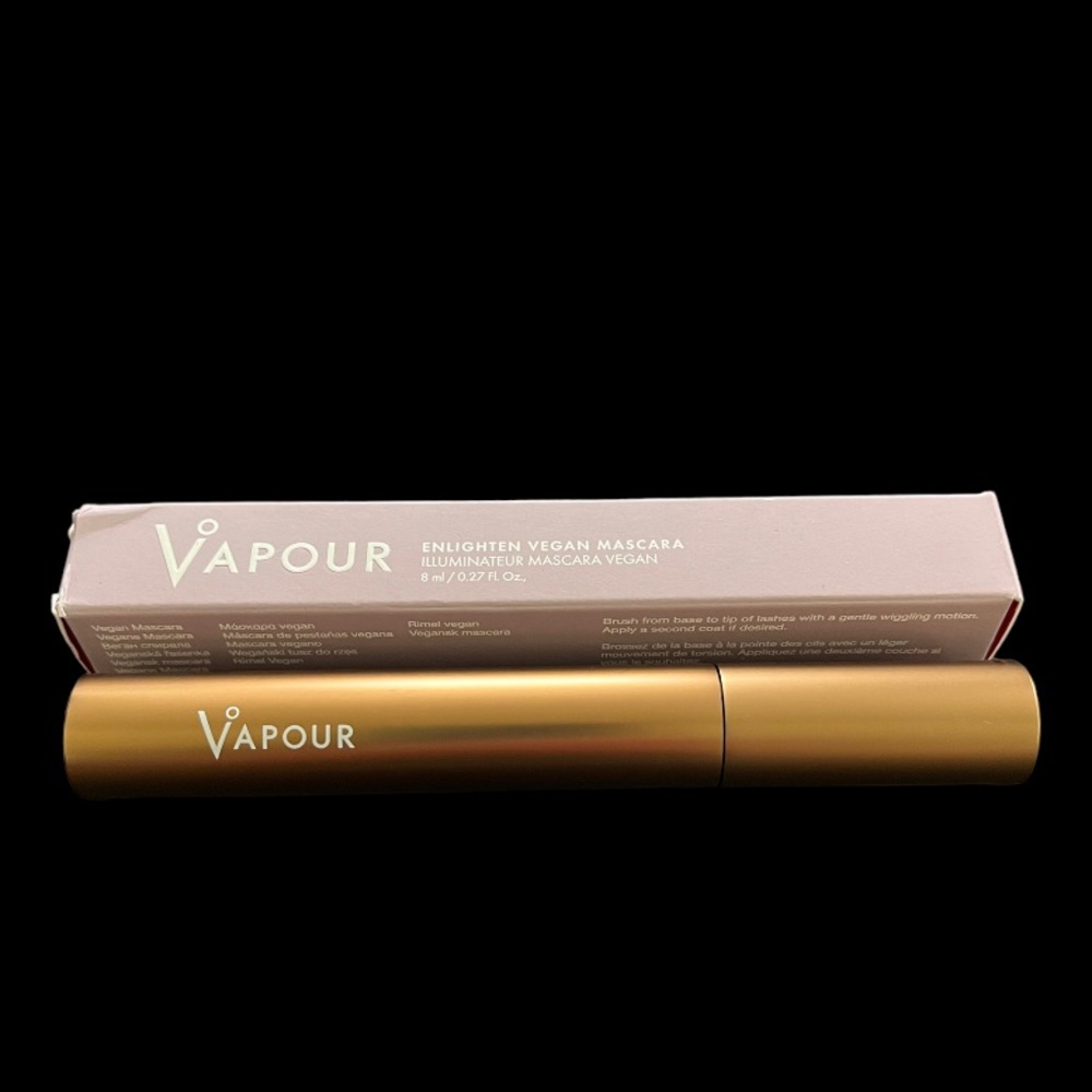 Vapour Enlighten Vegan Mascara in Ink (black)‎ Full Size Brand New